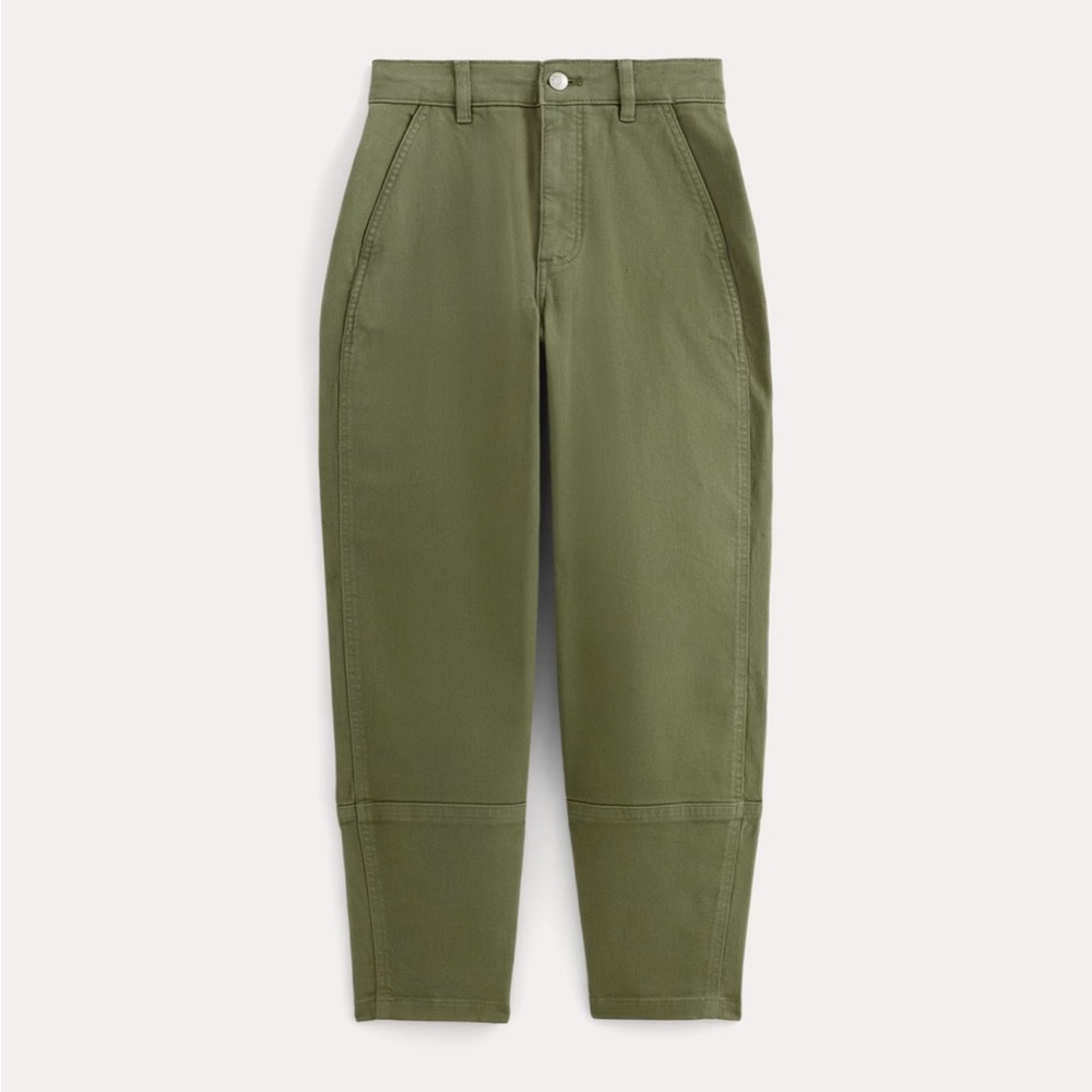 Everlane Utility Barrel Pants Olive